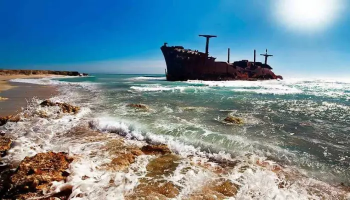 زمستان در جزیره کیش